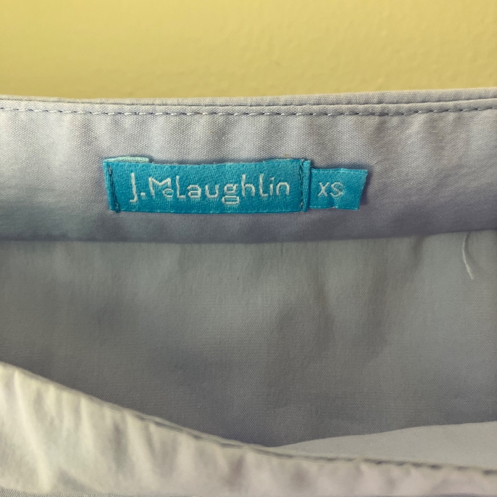 J.McLaughlin Summer Dress in Lavender Blue Cotton - Picture 6 of 6